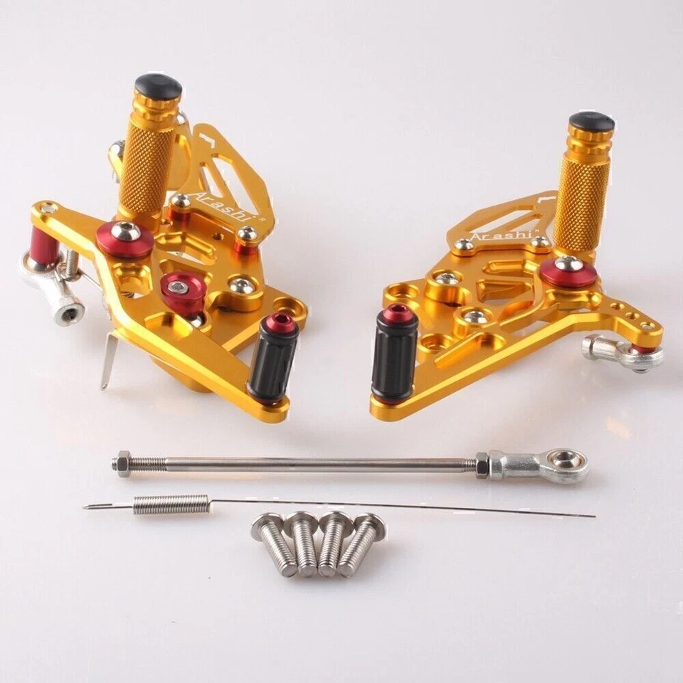 Комплект задних регулируемых подножек с ЧПУ для Kawasaki Ninja 250 2008-2012 - Изображение 2 из 4