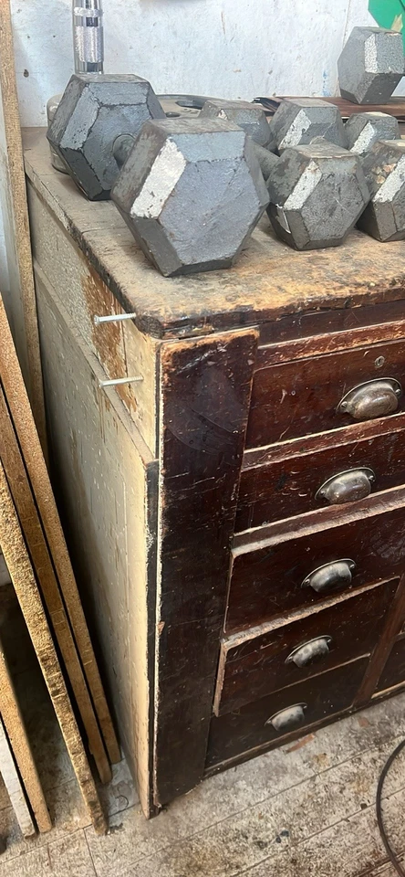 Невосстановленный американский аптекарский прилавок магазина 19 века - Изображение 4 из 4