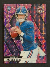 2025 Panini Mosaic - Mosaic Reactive Purple Rookie #362 - Jaxson Dart - New York