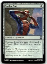 Spider-Suit #176 (Foil) (NM) Spider-Man SPM Magic MTG