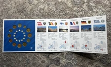 Set of 12 European Zone Countries Coin Collection of Last National Coins VFC