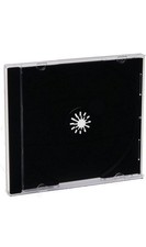 Verbatim 94868 CD/DVD Black Slim Jewel Cases - 25pk bulk