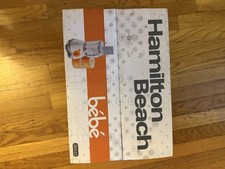 Hamilton Beach Bebe Food Chopper Mod 72602 2-Speed Miniature. Brand New