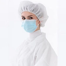 100-1000 Count Disposable Hair Nets Bouffant Caps For Cooking Lab Beauty