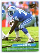 1992 Ultra #113 Lomas Brown