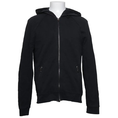 Prada Linea Rossa, Kapuzenpullover, Größe: XL, Schwarz, Baumwolle #oTQ