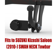 Schwan Hals Abschleppstange für Suzuki Kizashi Limousine (2010 & 13 Pin Set -