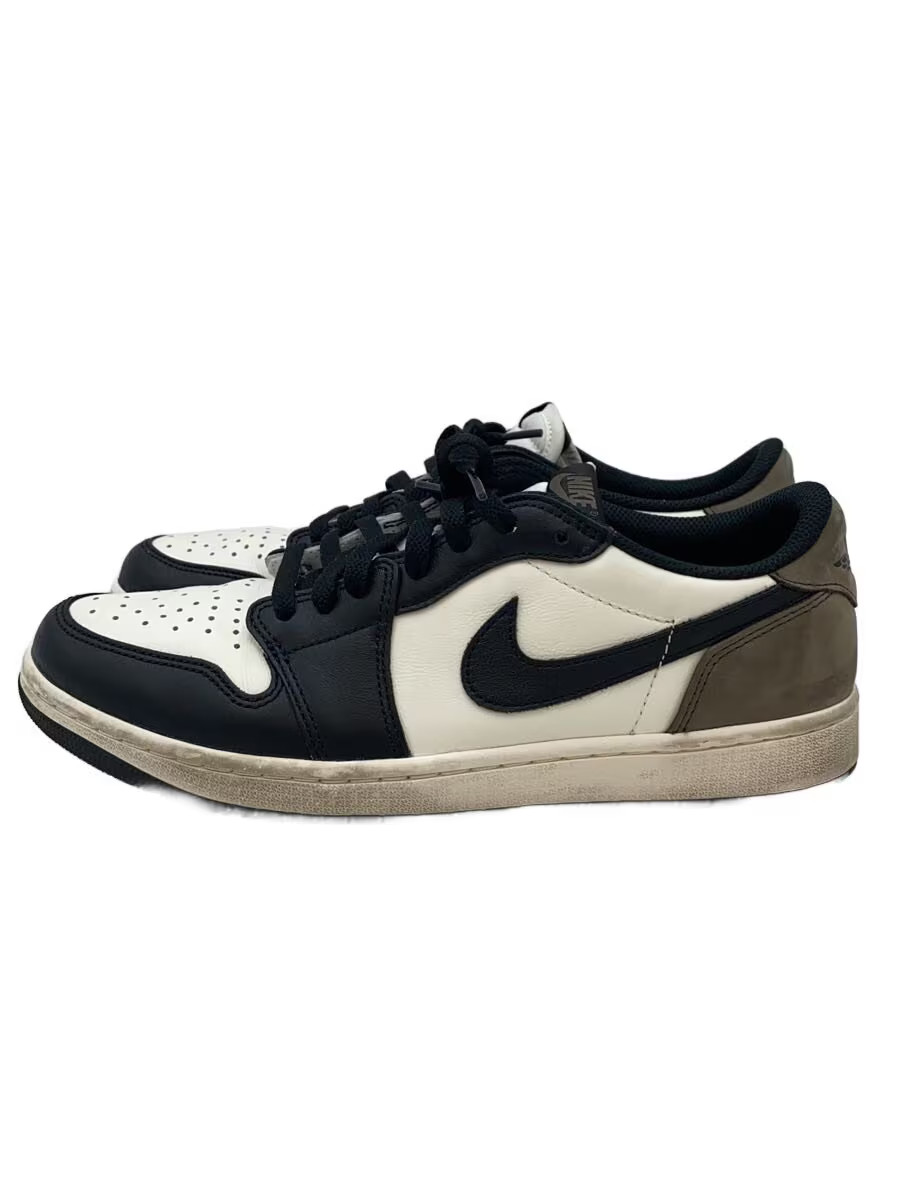 NIKE Low Cut Sneakers 28cm WHT Leather CZ0790 102 Air Jordan 1 Low OG Moch
