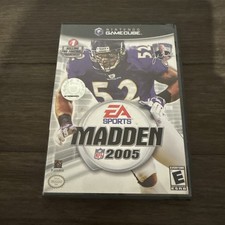 Madden NFL 2005 Nintendo GameCube Complete with Manual 