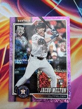 2026 Topps Series 1 Baseball Jacob Melton #148 Pink Foil Parallel