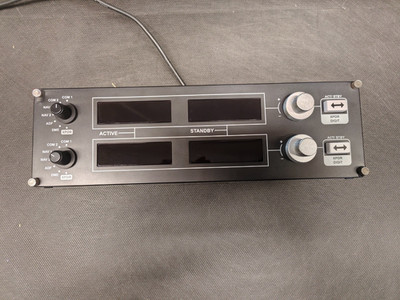 Logitech Saitek G Pro Flight Radio Panel USB - Schwarz