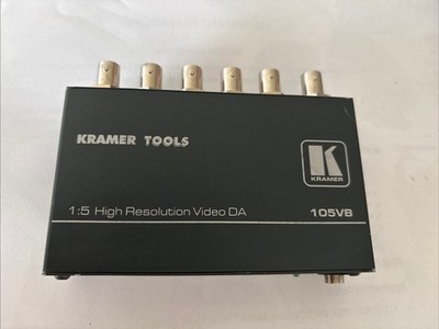 KRAMER 105VB 1:5 COMPOSITE VIDEO DISTRIBUTION AMPLIFIER High Resolution Video DA