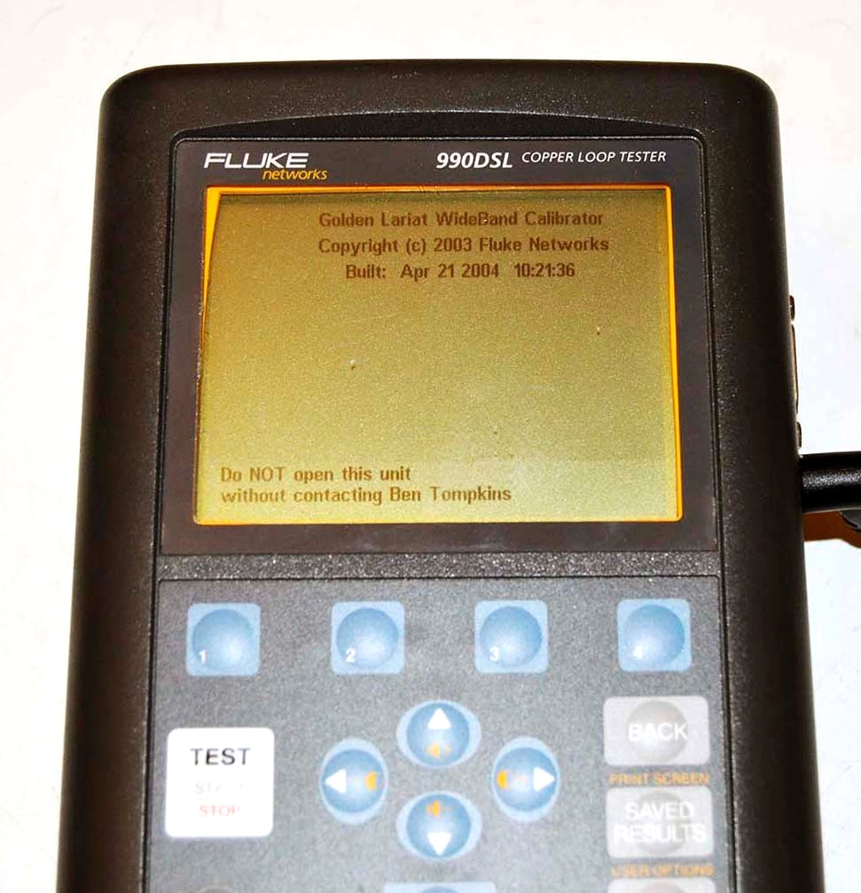Fluke 990DSL Copper Loop Tester