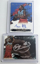 2021 Topps Inception OTE Jaylen Martin Matt Bewley Auto Lot (x2)