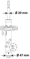 Kyb 3348099 StoßDäMpfer FüR CitroËN