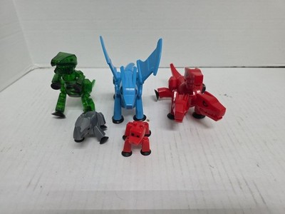   Lot of 5 Zing Stikbot / Stickbot Poseable Stop Motion Figures (C5)