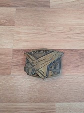 Columbia nasa Space Shuttle Belt Buckel Vintage