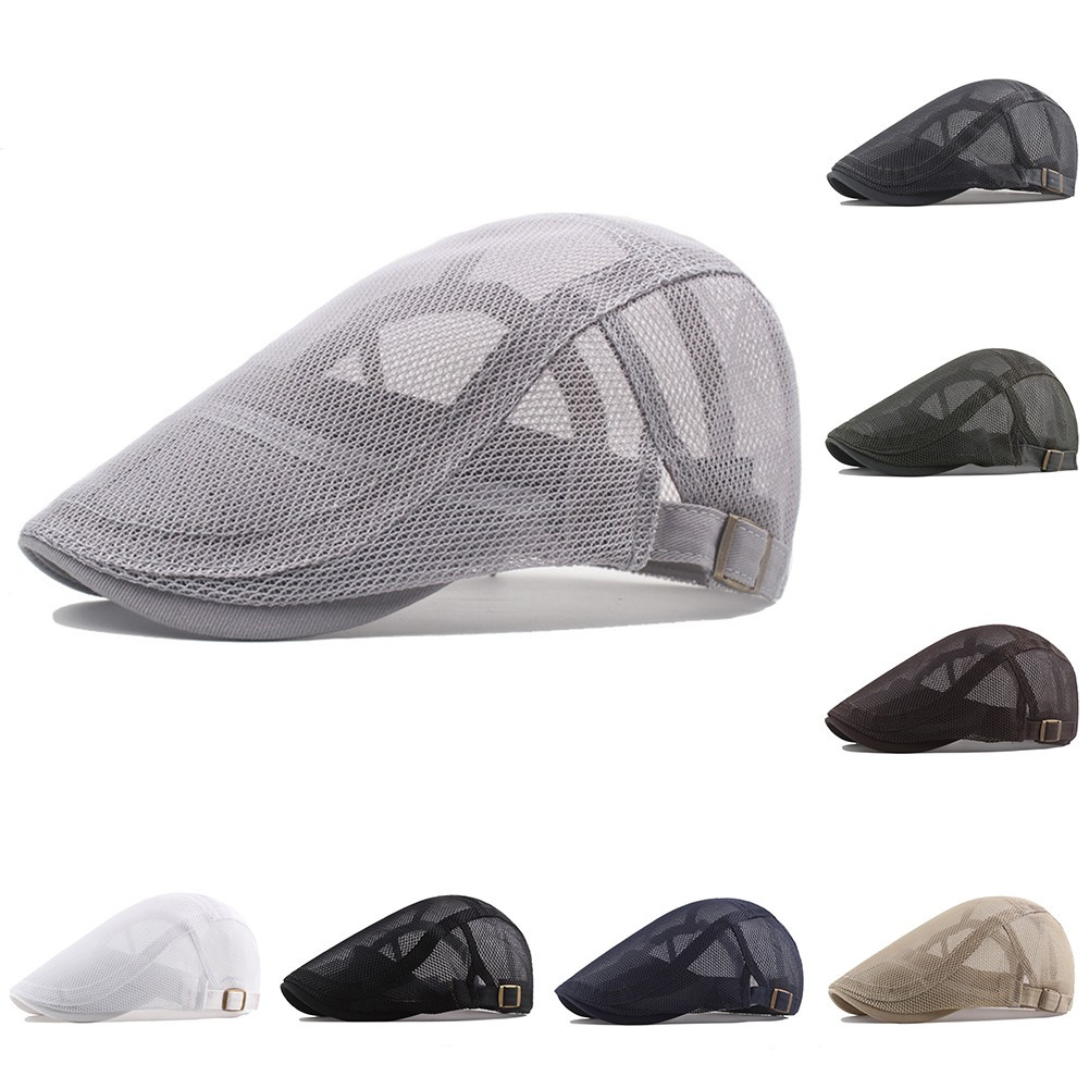 APL Tessuto a rete edera traspirante uomo retrò protezione solare comodo moda elegante