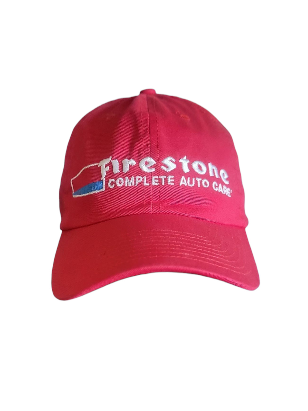 Firestone Hat Cap Strap Back Red Complete Auto Ca… - image 1