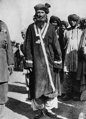 The Indian rebel leader Mirza Ali Khan known as the Fakir of Ipi Old Photo