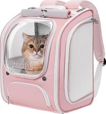 Cat Backpack Carrier, Large Space Cat Bubble Backpack, Breathable Cat Carrier, S