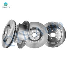 Set of 4 Front 324mm-Rear 298mm Brake Disc Rotors For 2009-2015 Toyota Venza