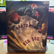 Boston Red Sox Canvas Picture Cooperstown Collection Limited Edition Baseball