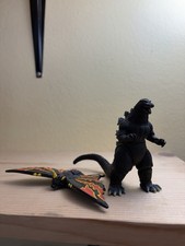 Bandai Mini Battle G Godzilla vs Battra Set Godzilla Vs Mothra 1992 Figure Set