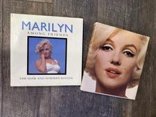 Marilyn  Among Friends Hardback & Marilyn Monroe Mailer Hardback 1st Edition