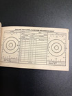 WW2 US Marksmanship Scorebook 1943 — photo 2
