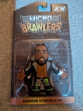 Pro Wrestling Tees Micro Brawler Swerve Strickland AEW