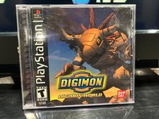 Digimon World Sony PlayStation 1 PS1 Complete With Manual, Reg. Card TESTED