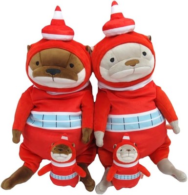 Shinada Global Mochi Kawauso Otter Plush Tokyo Tower Costume L