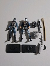 GI Joe Artic Assault Cobra Viper Heavy Weapons Artic Trooper v17 v18 Lot of 2