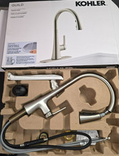 Kohler Guild Pull-down Kitchen Sink Faucet Three-function - Stainless Steel