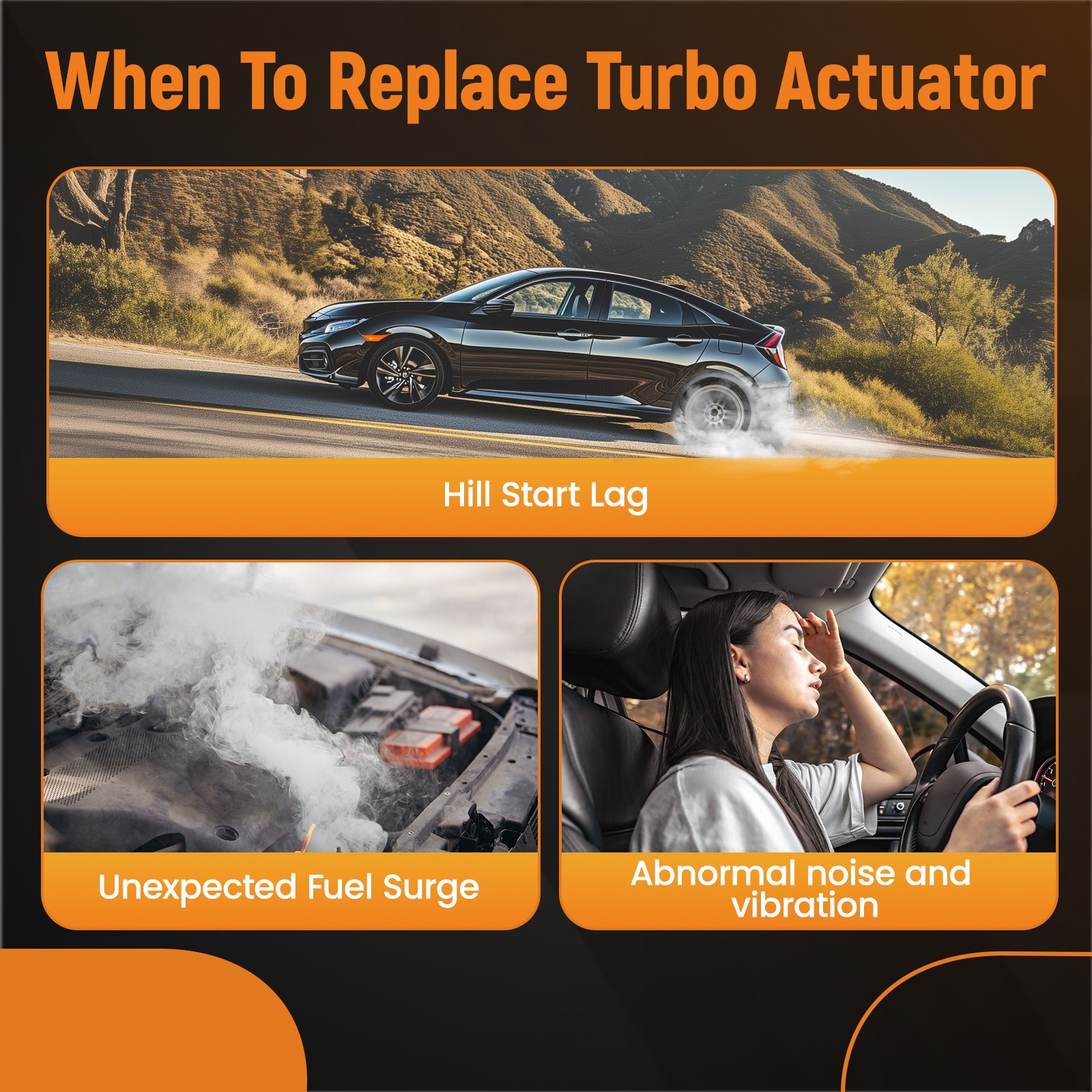 Boîte de dépression turbo à géométrie variable précise pour VW T5 T6 2.0 TDI - 2