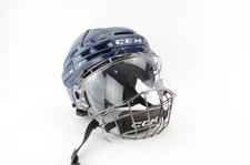 CCM Super Tacks X Ice Hockey Helmet Combo Navy Size Small (1023-5733)