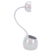 Lámpara de uñas LED de cuello de cisne inalámbrica recargable 36W con sensor inteligente para gel