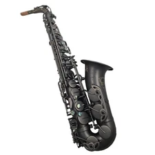 Eastern music Reference 54 style pro use Eb matte black alto saxophone with case