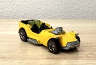 Vintage 1969 Mattel Hot Wheels Redline Yellow ICE "T". No Top