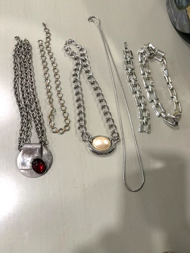 Vintage Necklaces Costume Jewelry Fashion Lot