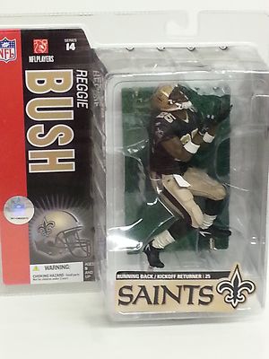 NFL New Orleans Saints - Reggie Bush 2006 McFarlanes Sportspicks, NEW