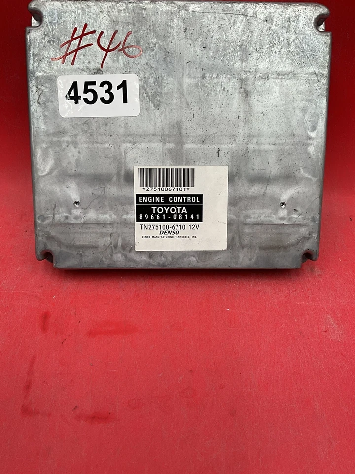 89661-08141 | TOYOTA SIENNA 2006 CONTROL DEL MOTOR ECM ECU PCM Foto 2 de 4