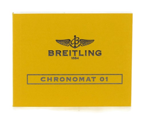 Breitling Chronomat 01 Booklet Manual