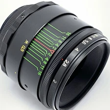 ✅ HELIOS 44-2 f2/58mm - analog Zenitar ME1, square diaphragm - MADE in USSR №1k