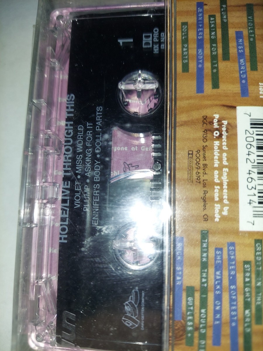 Live Through This by Hole (Cassette, Apr-1994, Geffen Records) for