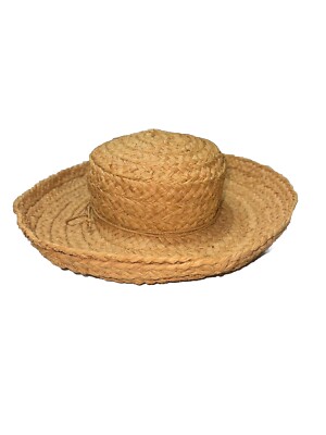 Helen Kaminski Natural Straw Wide-Brim Braided Sun Hat NEW HELEN KAMINSKI natural braided raffia sun hat string  main image 3
