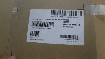 NEW HP Smart Array controller - 6Gb , 0/8 mezzanine Part # 537156-001,613811-001