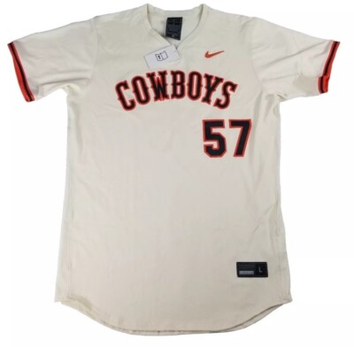 Nike Men s OKLAHOMA STATE COWBOYS Vapor Premier Baseball Jersey Sz. L NEW DX9045