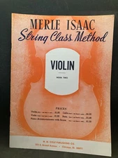 MM COLE String Class Method, Violin Book 2, Merle Isaac